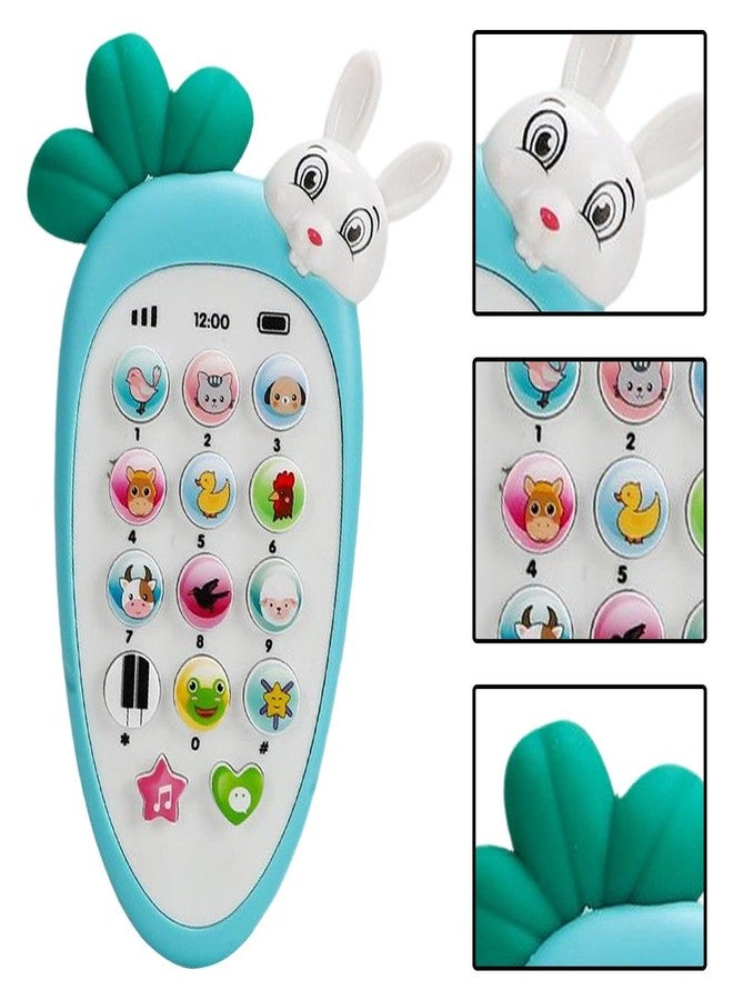 KITIKITTZ KITI KITS Carrot Musical Mobile Cordless Smart Phone Toy for Kids with Smart Light Pack of 1 Phone【Colors as Per Stock】【1 Yr & Up】 - Image 4
